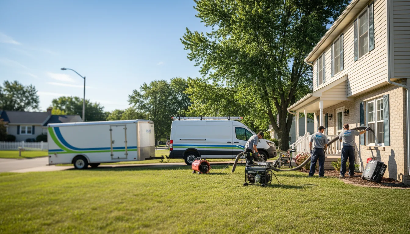 Flooded Basement Restoration And Cleanup With Repair in Sykeston, ND near me